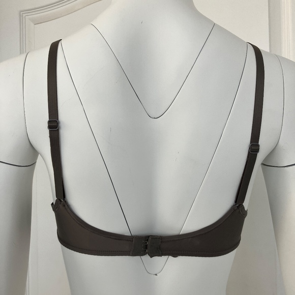 ERES NEW Charcoal Grey soft Soyeuse jersey bra 34B - Picture 3 of 5